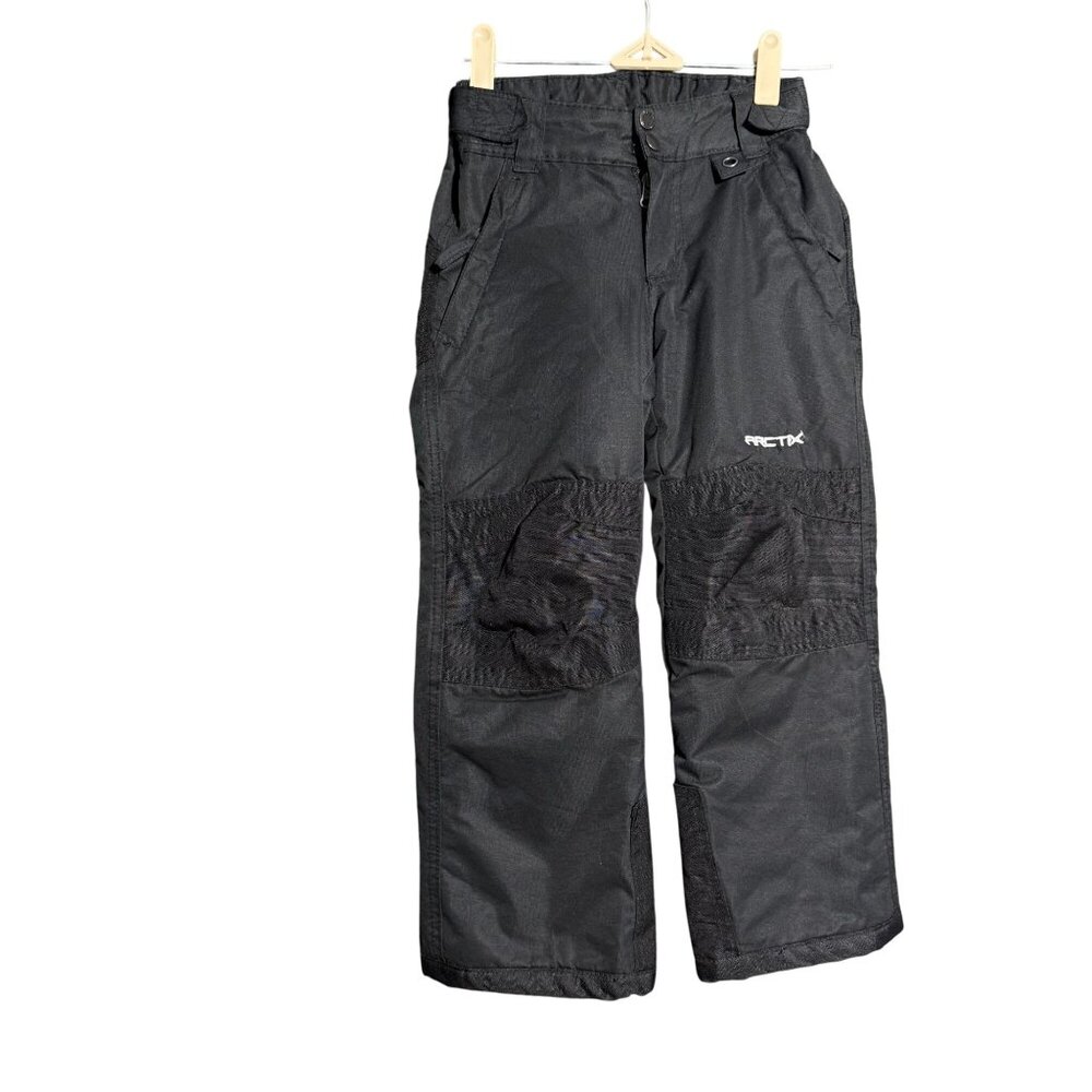 Arctix Reinforced Knees Snowboarding Snow Pants Kids XS Black Outdoors Winter